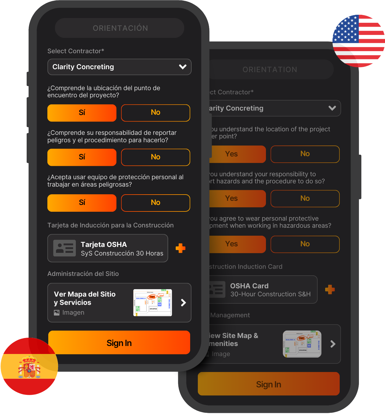 Orientation Translations